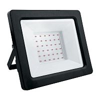 Прожектор светодиодный LL-905 50Вт красн. IP65 AC 230В/50Гц 2835SMD в компактном корпусе черн. FERON 41520