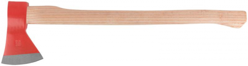 Топор 1250г деревянная длинная ручка; кованая усилен. сталь FIT 46112