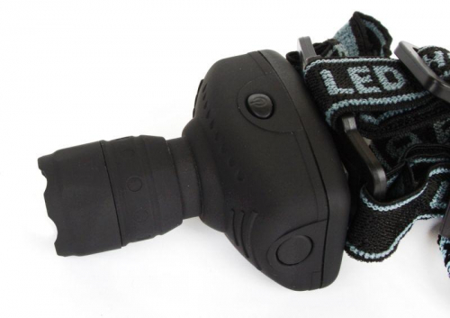 Фонарь налобный LED 5354 1Вт LED ZOOM 3 режима 3хR03 сер. Ultraflash 11549 фото 11