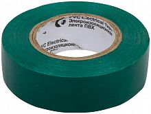 Изолента ROLLIх ПВХ 19ммх0.15ммх20м Стандарт зел. FIT 11034