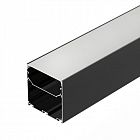 Профиль LINE-S-7575-2500 BLACK L2500 алюм. Arlight 041856