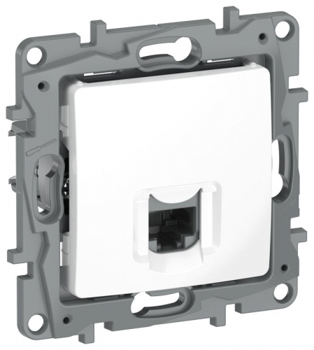 Розетка компьютерная RJ45 кат.5Е UTP бел. IEKETIKA IEK 6722411