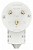Вилка силовая СП Blanca 2P+E 32А 250В бел. SE BLNSV003231