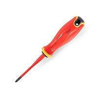 Отвертка диэлектрическая PZ/FL1х80 СЛИМ КВТ 103013