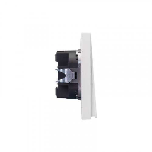 Переключатель проходной 2-кл. СП STRONG 10А жемчуг Kranz KR-78-0709-4 фото 3