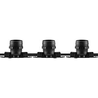 Гирлянда CL50-50 230В 100 E27 шаг 50см IP65 50м + 1.5м шнур черн. (уп.50м) FERON 29881
