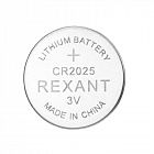 Элемент питания литиевый CR2025 3В (блист.5шт) Rexant 39-1107