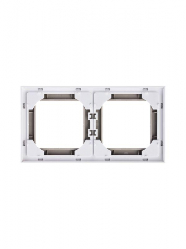 Рамка Levit 2п кофе макиато/бел. ABB 2CHH015020A6018 фото 4