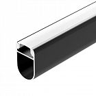 Профиль WARDROBE-1930-2000 ANOD BLACK L2000 алюм. Arlight 054943