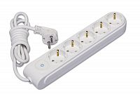 Удлинитель 5х10м с заземл. 16А IP20 с выкл. защ. шторки Makel N5310083