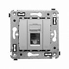 Розетка компьютерная 1-м СП Avanti "Закаленная сталь" RJ45 кат.6 DKC 4404293
