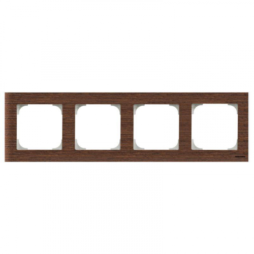 Рамка 4-м Sky дерево венге ABB 2CLA857400A2101