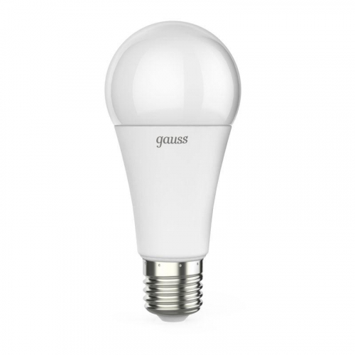 Лампа светодиодная Black 16Вт A60 грушевидная 3000К тепл. бел. E27 1440лм GAUSS 102502116 фото 2