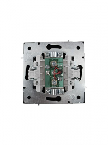 Розетка телевизионная проходная TV 1вых. СП ZIMA IP20 механизм черн. бархат LEZARD 704-4288-129 фото 6
