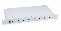 Кросс бокс оптический FO-19-8ST 19дюйм Cabeus 7034c