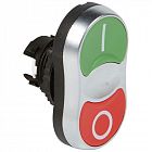 Кнопка двойная IP66 красн./черн. Osmoz Leg 023980