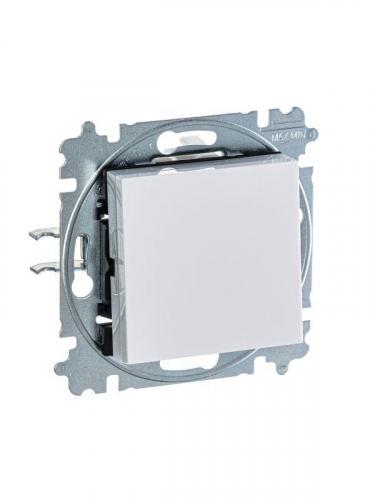 Выключатель 1-кл. СП Levit IP20 бел./ледяной ABB 2CHH590145A6001 фото 3