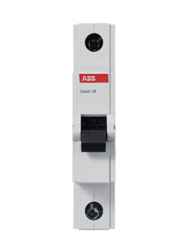 Выключатель автоматический модульный 1п C 63А 4.5кА Basic M BMS411C63 ABB 2CDS641041R0634 фото 4