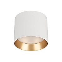 Светильник светодиодный SP-BISCOTTO-R90-8W Warm3300-MIX WH-GD 80deg 230В IP54 8Вт 3300К метал. Arlight 054912