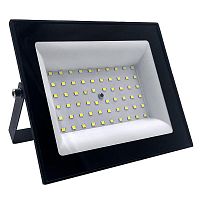 Прожектор светодиодный SFL51-100 ПРОМО 100Вт 6500К IP65 AC220-240В/50Гц 2835SMD в компактном корпусе черн. SAFFIT 51195