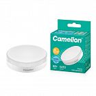 Лампа светодиодная LED8-GX53/845/GX53 8Вт таблетка матовая 4500К бел. GX53 220В Camelion 13473