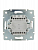 Механизм выключателя 1-кл. СП Рейн IP20 с подсветкой бел. LEZARD 703-0288-111