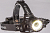 Фонарь налобный аккум. 10Вт P50 LED/Li-ion18650 2х1000мА.ч алюм. КОСМОС (KOC855Lit)