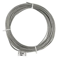 Трос для растяжки 3.0мм DIN 3055 сталь (уп.30м) Zitar 127846