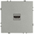 Розетка HDMI СП Galaxy 16А IP20 250В алюм. Эра Б0070796