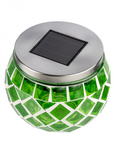 Светильник ландшафтный ССЛ-170 на солн.батарее, 9*9*10,стекло,зеленый,синий,желтый,фиолетовый,ДБ,TDM фото 5