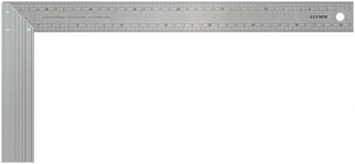 Угольник столярный профи 400х180мм FIT 19546
