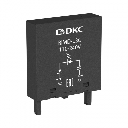 Модуль индикации и защиты RC-цепочка 110-240В AC/DC DKC BIMD-RC3