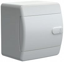 Корпус ЩРН-П-4 UNION Compact IP41 бел. дверь пластик. IEK UIC-KP13-N-04-41-K01