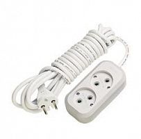 Удлинитель 2х10м без заземл. 10А IP20 Makel MGP108