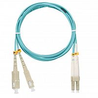 Патч-корд NMF-PC2M3C2-SCU-LCU-003 волоконно-оптический (шнур)перех. 50/125 (ОМ3) SC/UPC-LC/UPC двойн. LSZH нг(В)-HFLTx 3м NIKOMAX NMF-PC2M3C2-SCU-LCU-003
