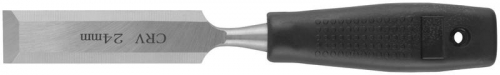 Стамеска CrV с пластиковой ручкой 24мм FIT 43124