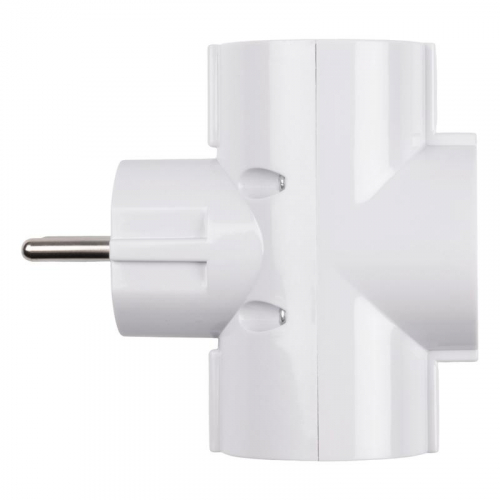 Разветвитель 3-м с заземл. 16А IP20 AD-3G-R 3.5кВт JazzWay 2853363 фото 3