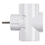 Разветвитель 3-м с заземл. 16А IP20 AD-3G-R 3.5кВт JazzWay 2853363