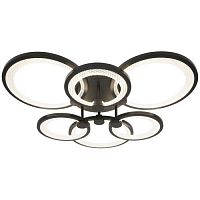 Светильник светодиодный Odry CLL-1-117-RC BK 117Вт 3000К-6000К 600х550х135 с пультом ДУ черн. Эра Б0069752
