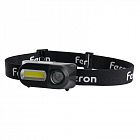 Фонарь налобный светодиодный аккумуляторный 14REDs IP44 пластик TH2309 FERON 41713