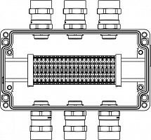 Корпус взрывозащищенный из алюм. 220х120х90мм 1Ex e IIC Т5 Gb / Ex tb IIIB T95град.C Db IP66 DKC 1201.141.20.016