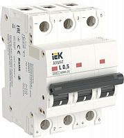 Выключатель автоматический модульный 3п Z 6А M06N-DC ARMAT IEK AR-M06N-3-Z006DC