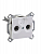 Розетка оконечная TV-R Levit жемчуж. ABB 2CHH083503A6068