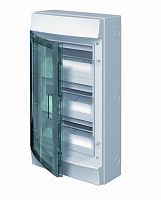 Бокс настенный Mistral65 36М прозр. дверь (3 ряда) ABB 1SL1206A00