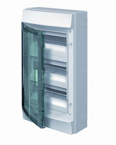 Бокс настенный Mistral65 36М прозр. дверь (3 ряда) ABB 1SL1206A00