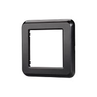 Рамка пластиковая FRM-VERSA-PL-1-BK Arlight 043768