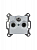 Розетка TV-R-SAT Levit единственная сер. ABB 2CHH083303A6016