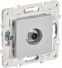Розетка TV оконечная SKANDY SK-A12S серебр. IEK SK-A10-O-K23