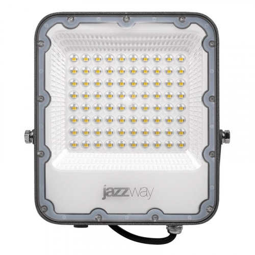 Прожектор светодиодный PFL-S4 100Вт 6500К IP65 80град. ДО с линзовым модулем Pro+ JazzWay 5036437 фото 2