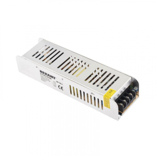 Источник питания для LED модулей и линеек 12В 150Вт с разъемами под винт IP23 Rexant 200-150-4 фото 3